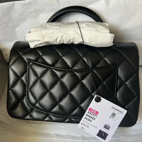 Chanel Rectangular Mini Top Handle Flap - Picture 3 of 5